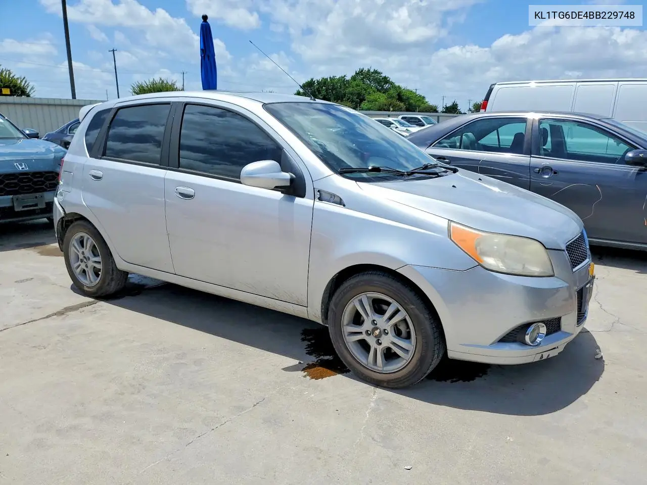 2011 Chevrolet Aveo Lt VIN: KL1TG6DE4BB229748 Lot: 56624556