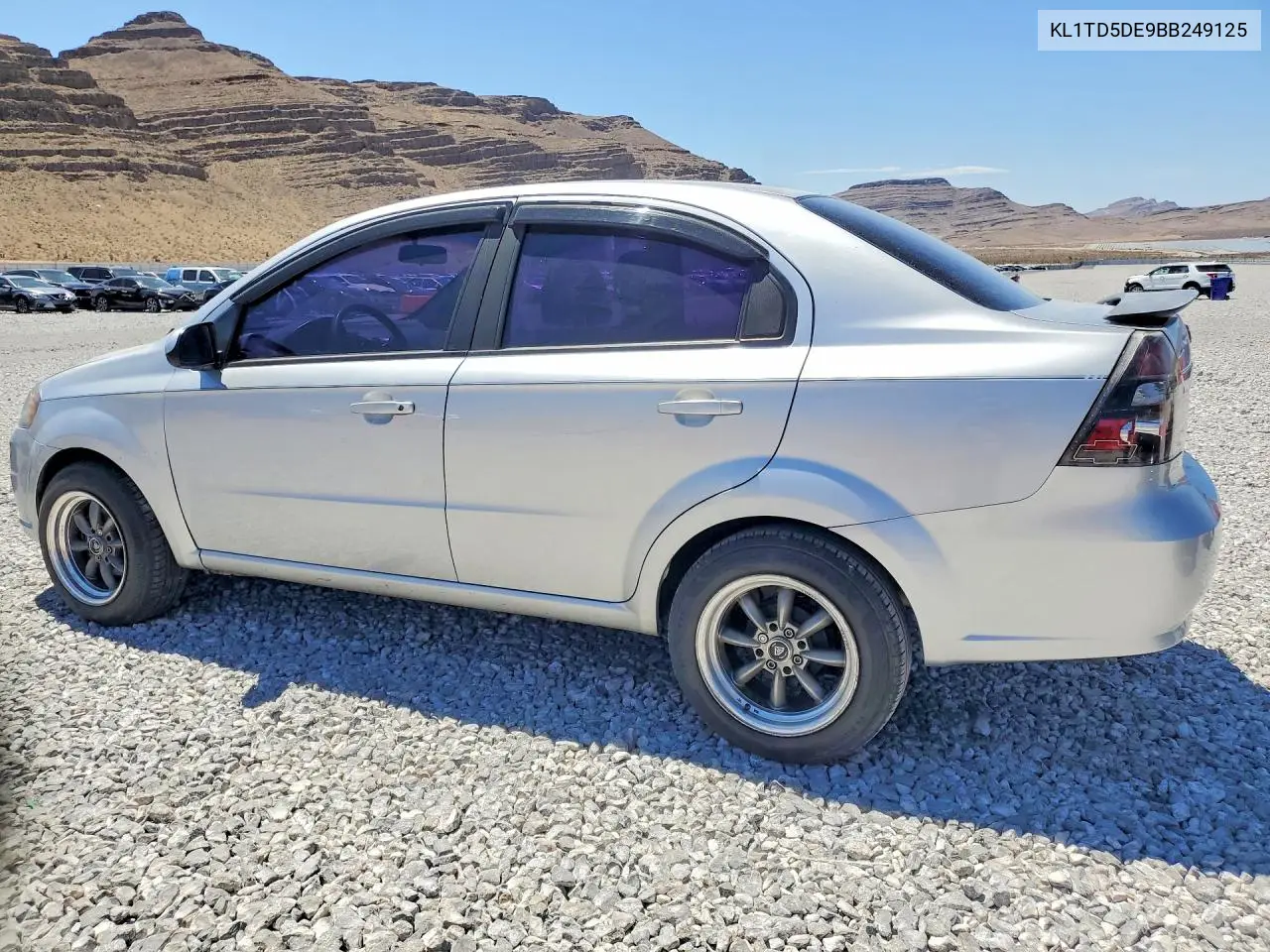 2011 Chevrolet Aveo Ls VIN: KL1TD5DE9BB249125 Lot: 58326136