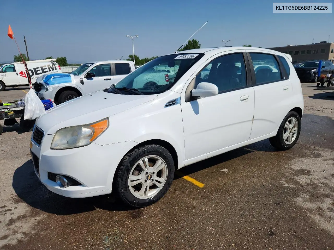 2011 Chevrolet Aveo Lt VIN: KL1TG6DE6BB124225 Lot: 59387786