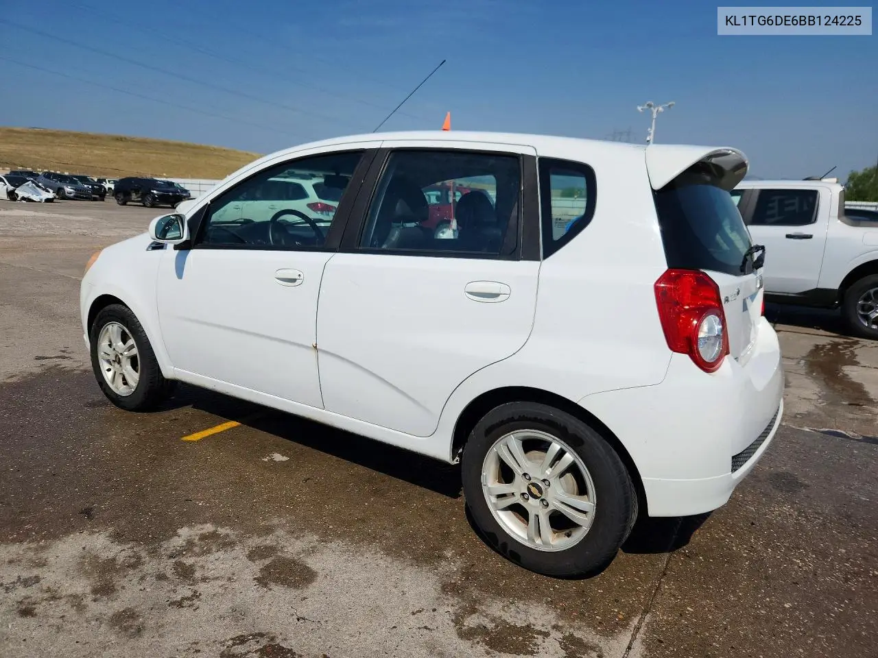 2011 Chevrolet Aveo Lt VIN: KL1TG6DE6BB124225 Lot: 59387786