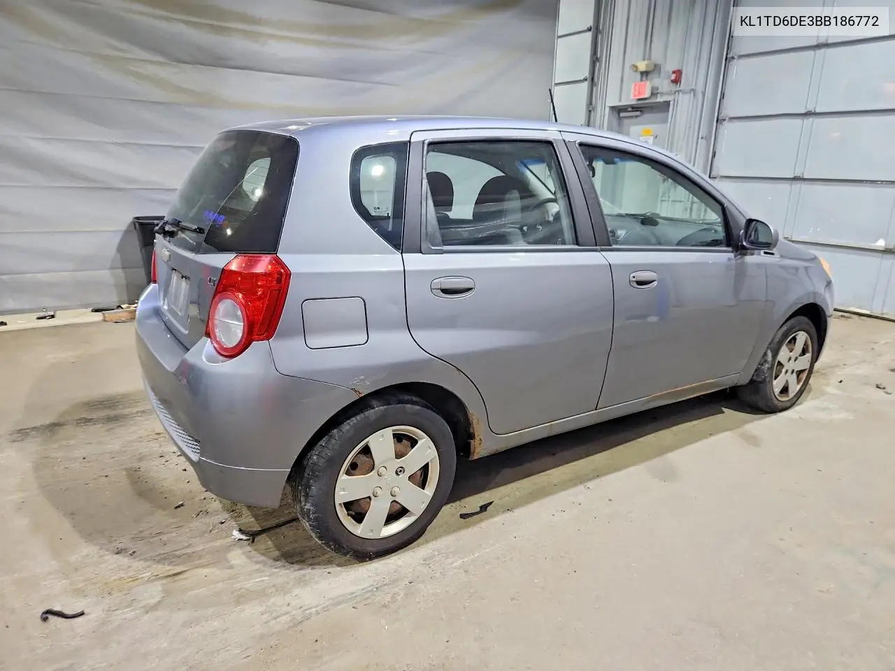 2011 Chevrolet Aveo Ls VIN: KL1TD6DE3BB186772 Lot: 59799546