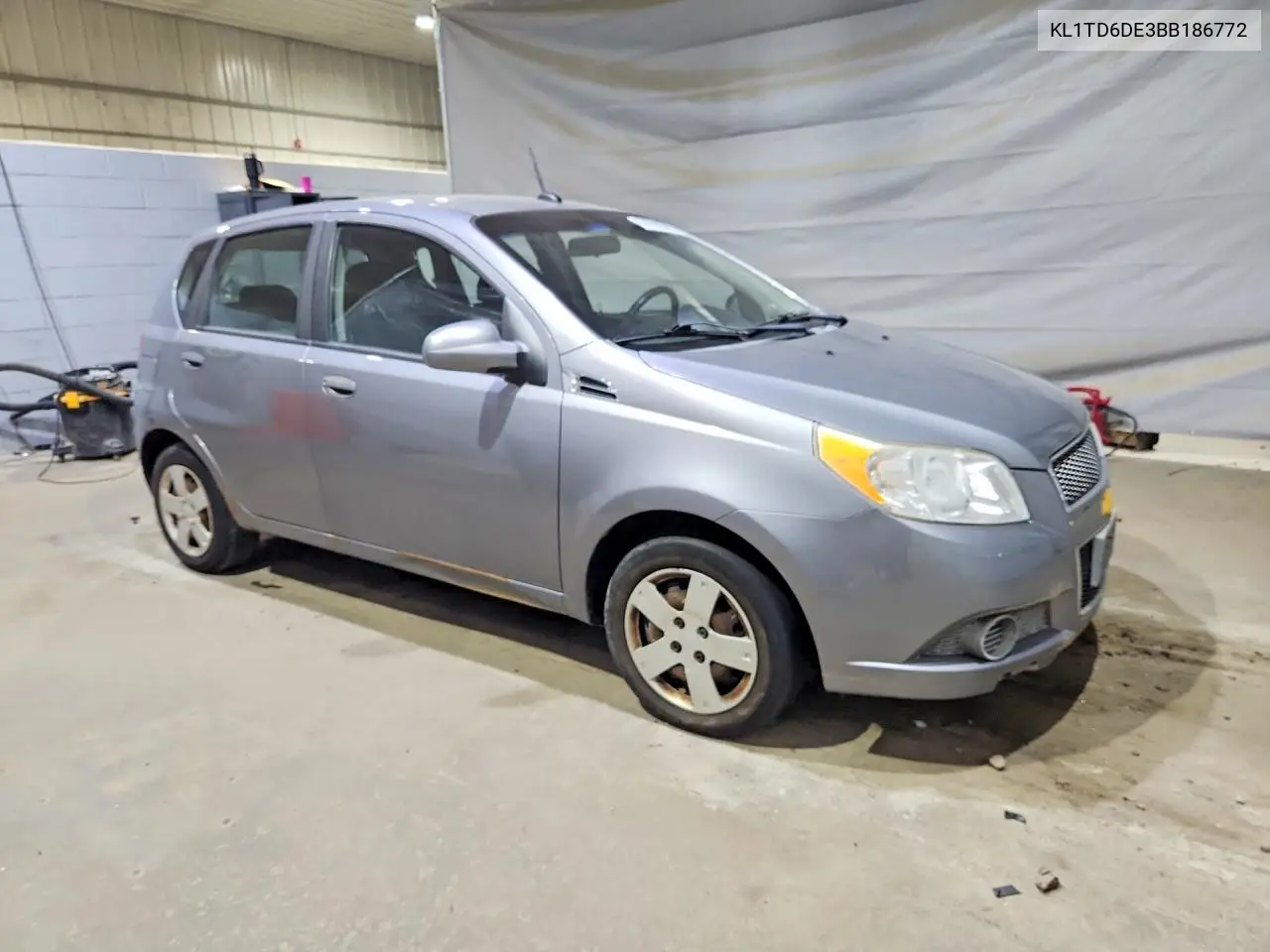 2011 Chevrolet Aveo Ls VIN: KL1TD6DE3BB186772 Lot: 59799546