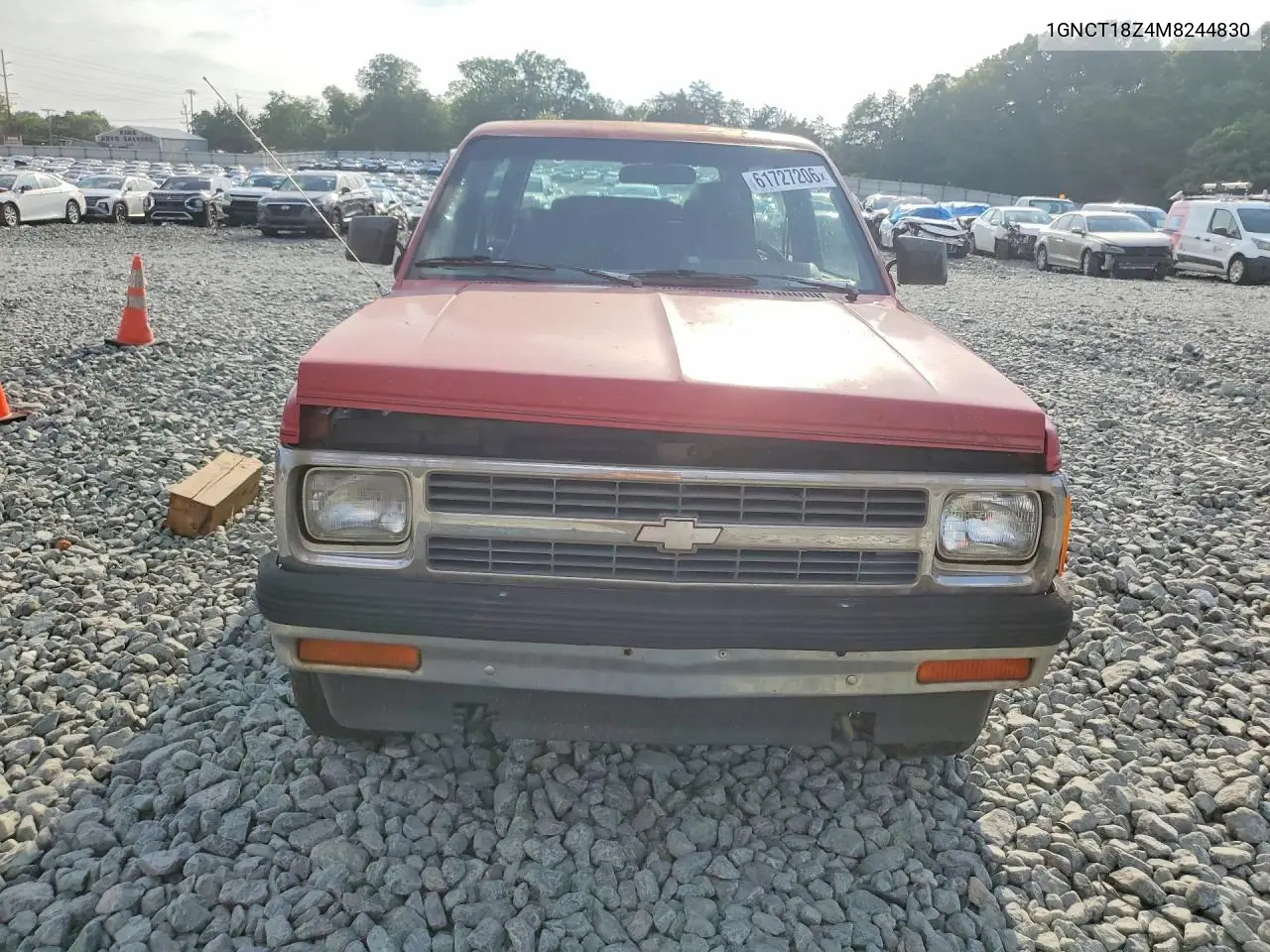 1991 Chevrolet Blazer S10 VIN: 1GNCT18Z4M8244830 Lot: 61727206