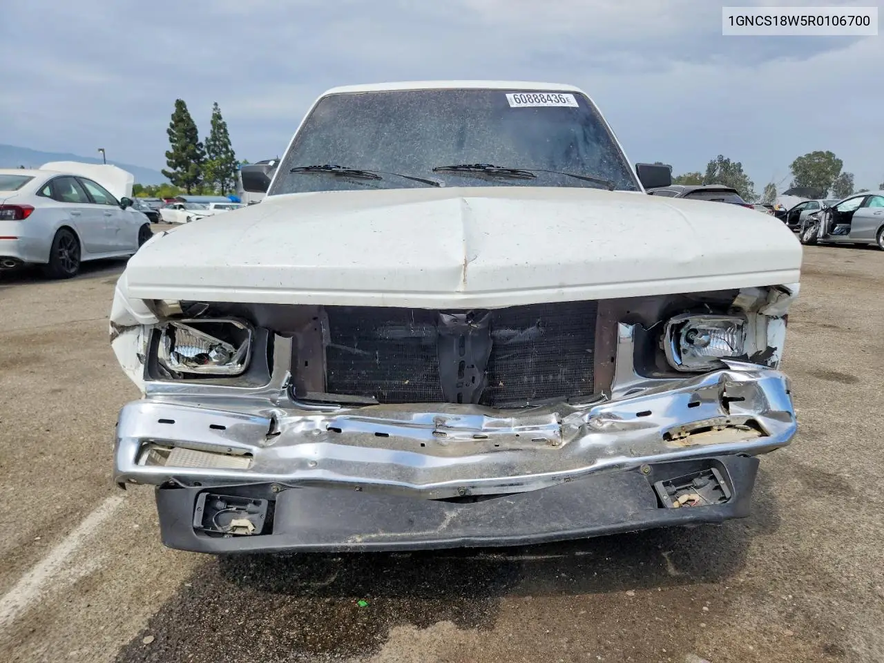 1994 Chevrolet Blazer S10 VIN: 1GNCS18W5R0106700 Lot: 60888436