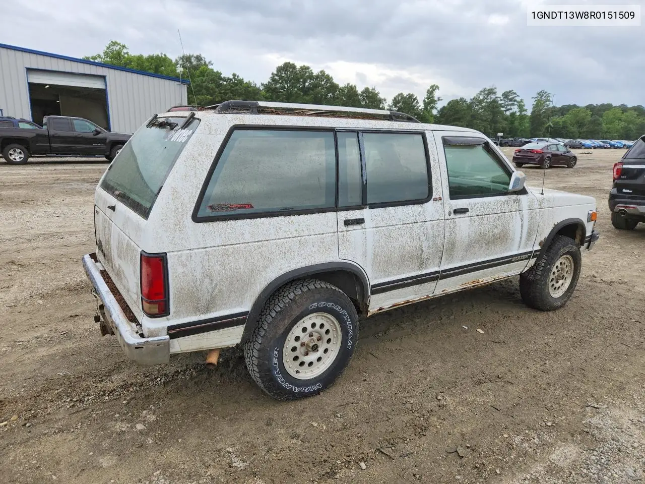 1994 Chevrolet Blazer S10 VIN: 1GNDT13W8R0151509 Lot: 60990326