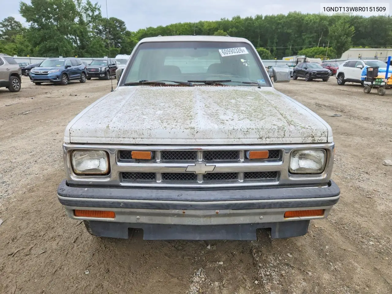 1994 Chevrolet Blazer S10 VIN: 1GNDT13W8R0151509 Lot: 60990326