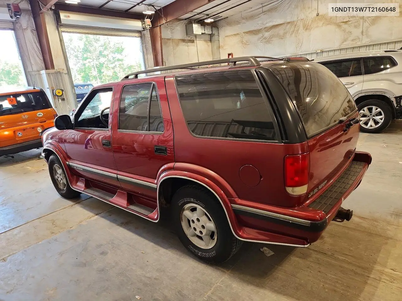 1996 Chevrolet Blazer VIN: 1GNDT13W7T2160648 Lot: 61768256