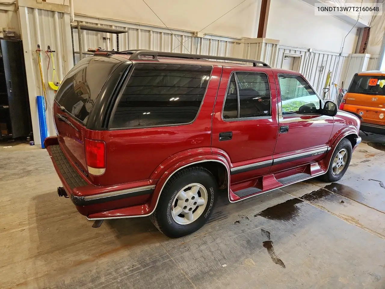 1996 Chevrolet Blazer VIN: 1GNDT13W7T2160648 Lot: 61768256