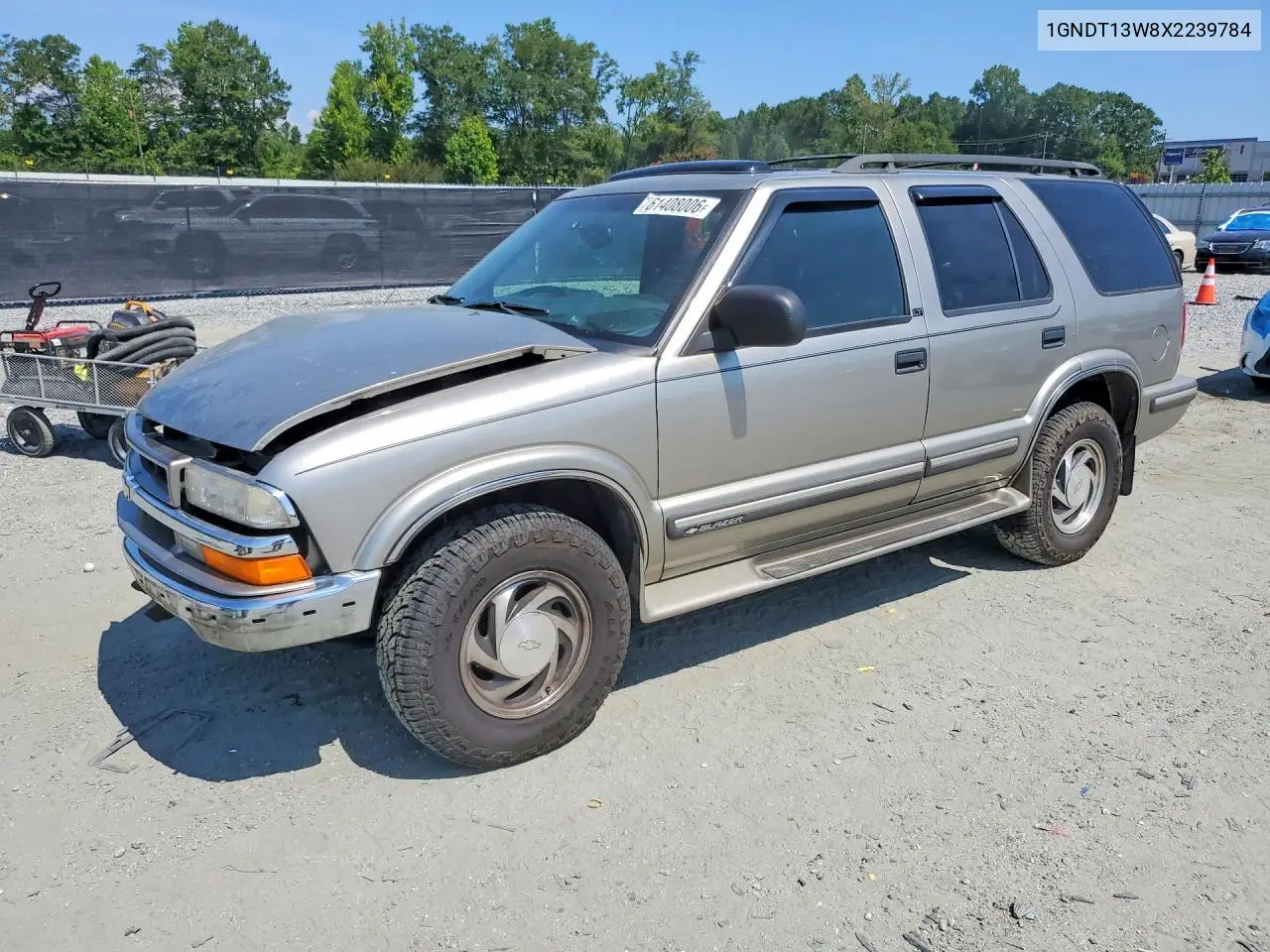 1999 Chevrolet Blazer VIN: 1GNDT13W8X2239784 Lot: 61408006