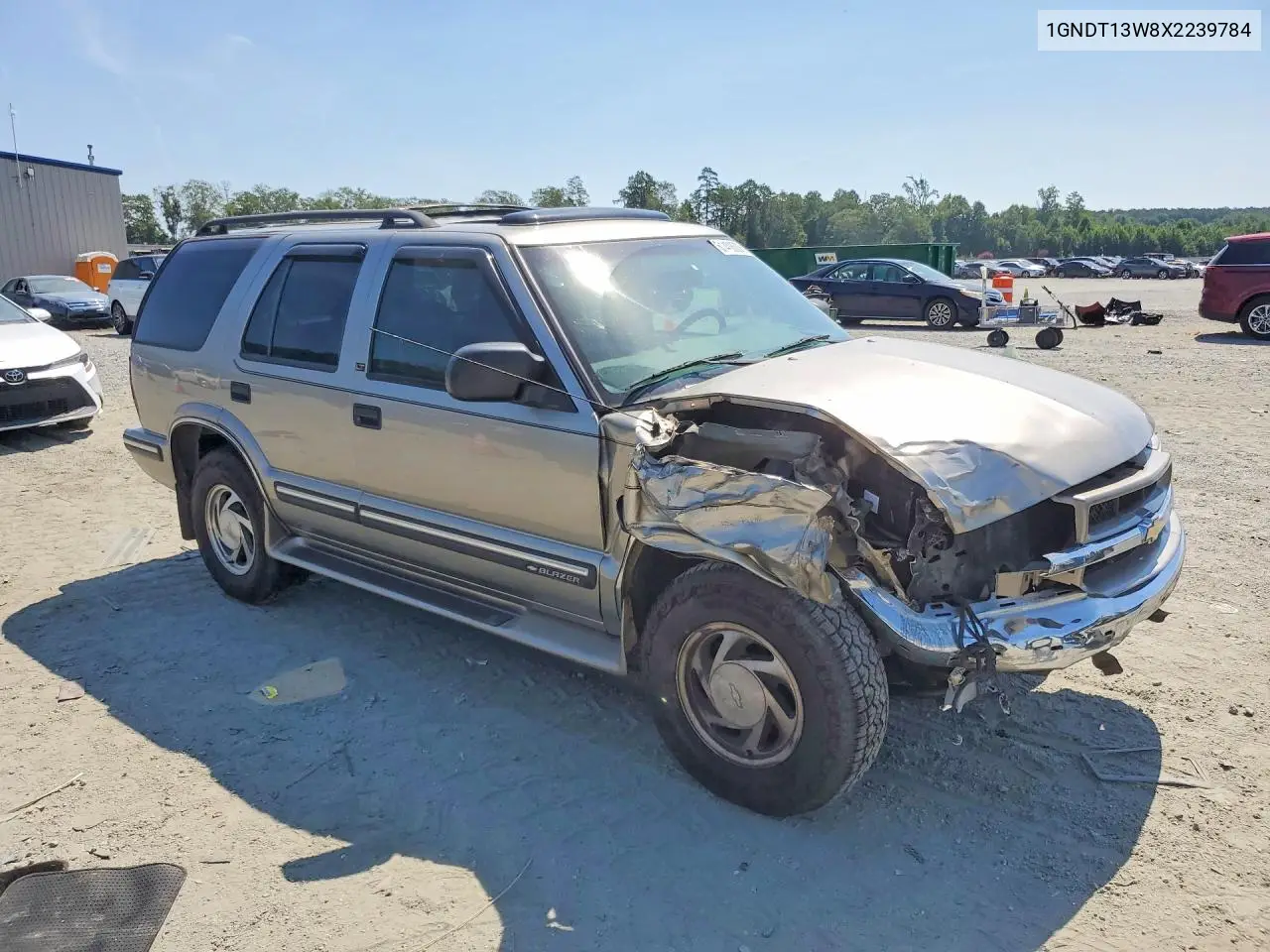 1999 Chevrolet Blazer VIN: 1GNDT13W8X2239784 Lot: 61408006