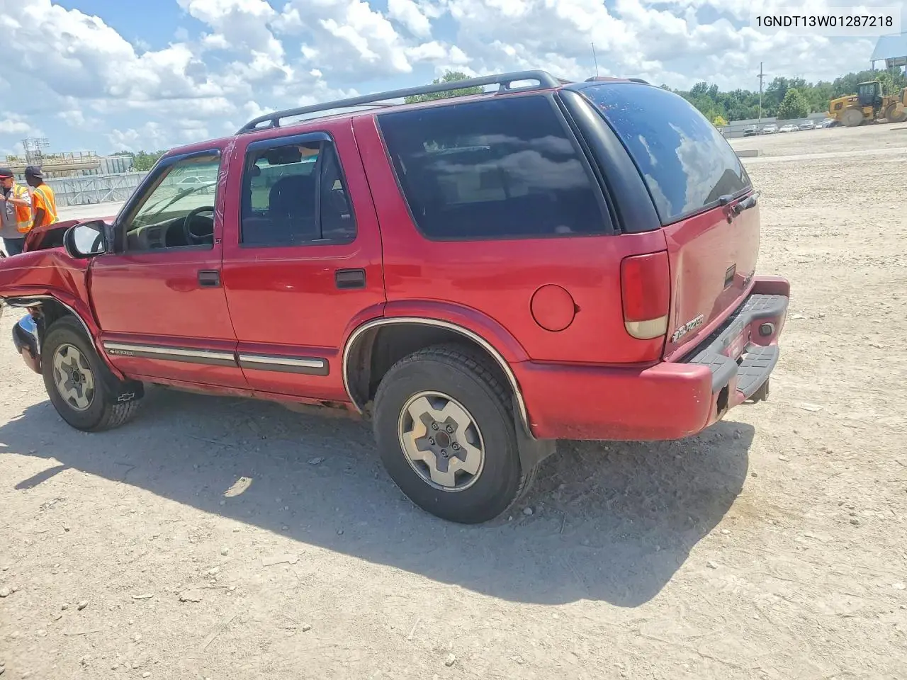2001 Chevrolet Blazer VIN: 1GNDT13W01287218 Lot: 61865736