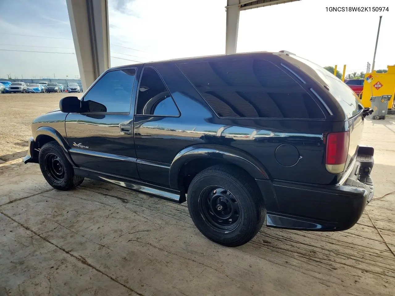 2002 Chevrolet Blazer VIN: 1GNCS18W62K150974 Lot: 61035476