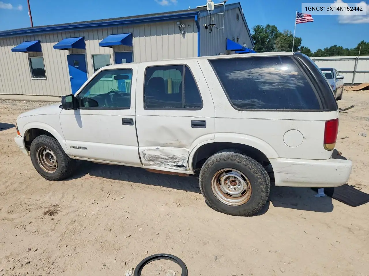 2004 Chevrolet Blazer VIN: 1GNCS13X14K152442 Lot: 59315236