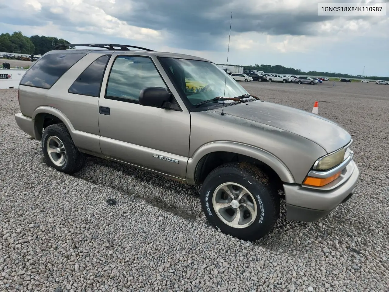 2004 Chevrolet Blazer VIN: 1GNCS18X84K110987 Lot: 60253416