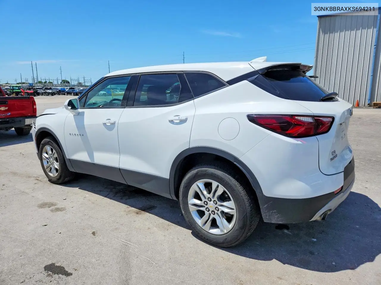 2019 Chevrolet Blazer 1Lt VIN: 3GNKBBRAXKS694211 Lot: 57260636