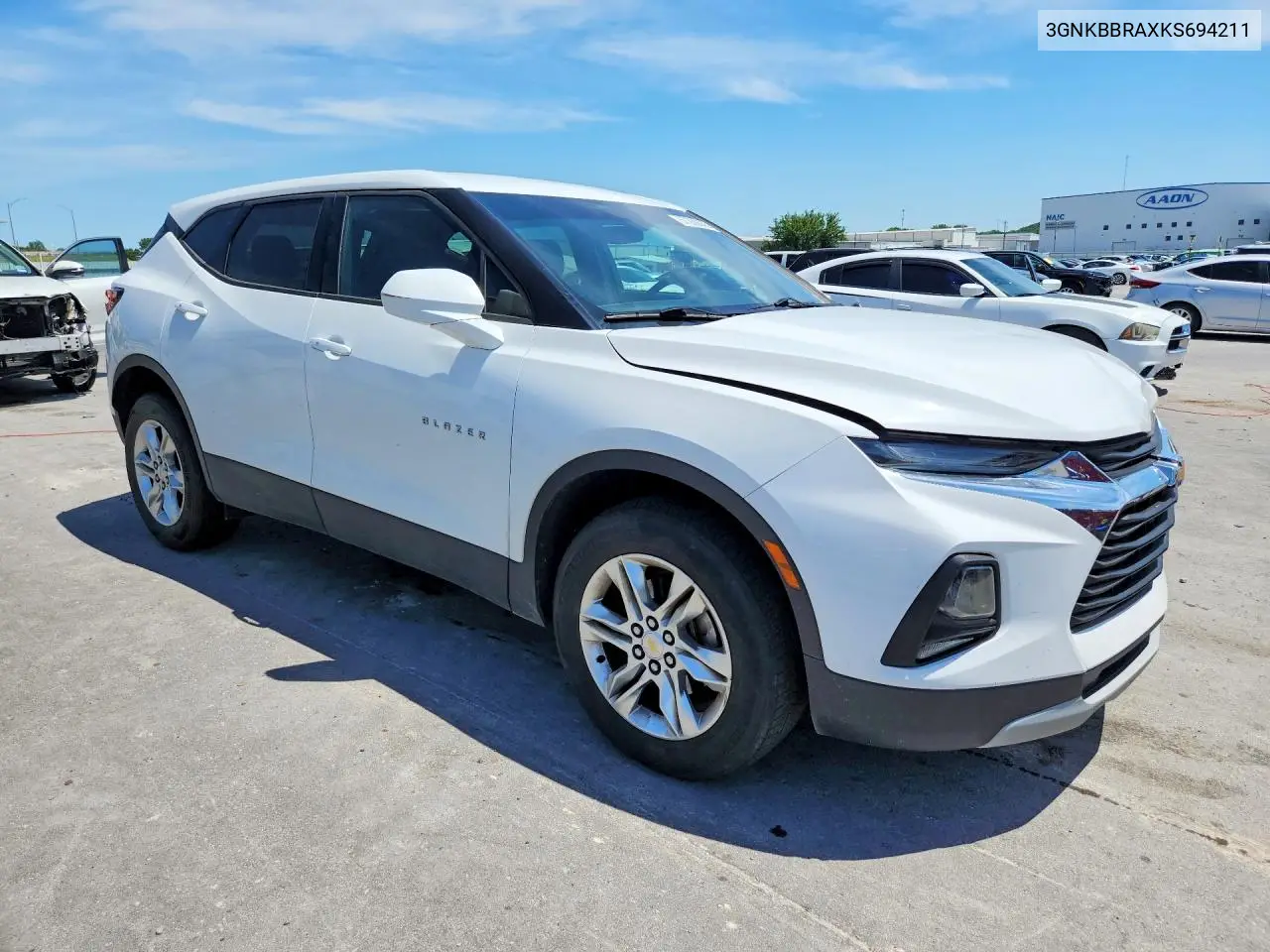 2019 Chevrolet Blazer 1Lt VIN: 3GNKBBRAXKS694211 Lot: 57260636