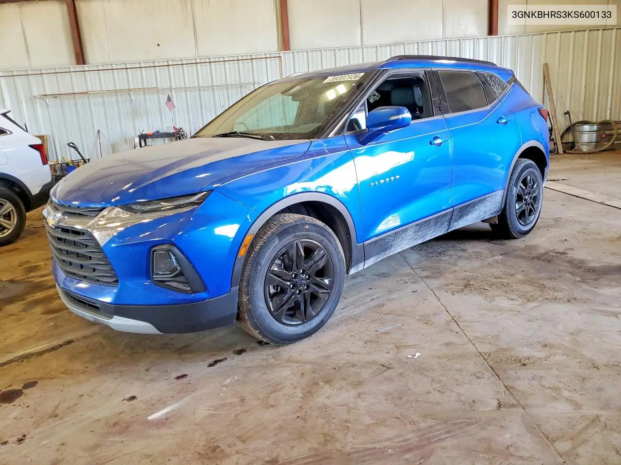 2019 Chevrolet Blazer 3Lt VIN: 3GNKBHRS3KS600133 Lot: 59302936