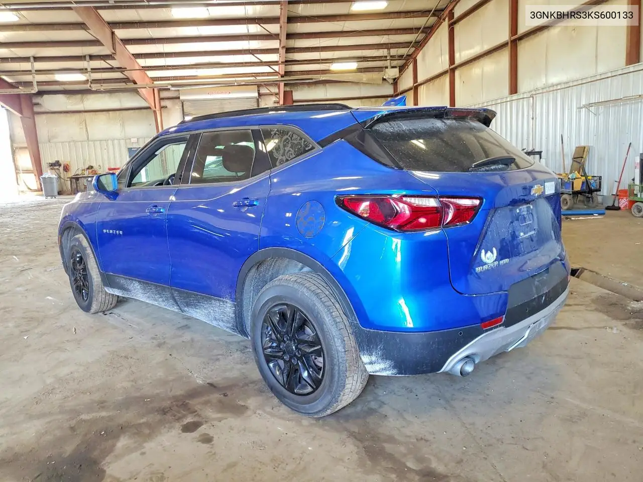 2019 Chevrolet Blazer 3Lt VIN: 3GNKBHRS3KS600133 Lot: 59302936