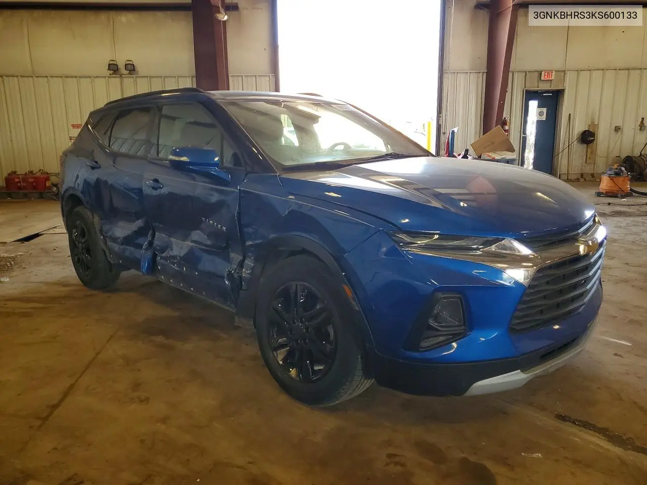 2019 Chevrolet Blazer 3Lt VIN: 3GNKBHRS3KS600133 Lot: 59302936