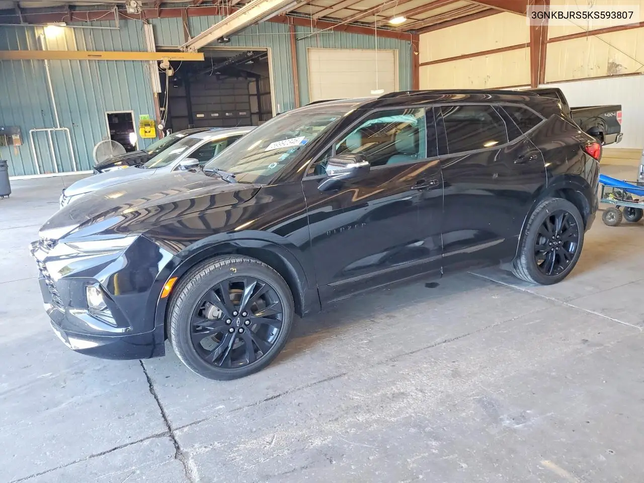 2019 Chevrolet Blazer Rs VIN: 3GNKBJRS5KS593807 Lot: 59992346