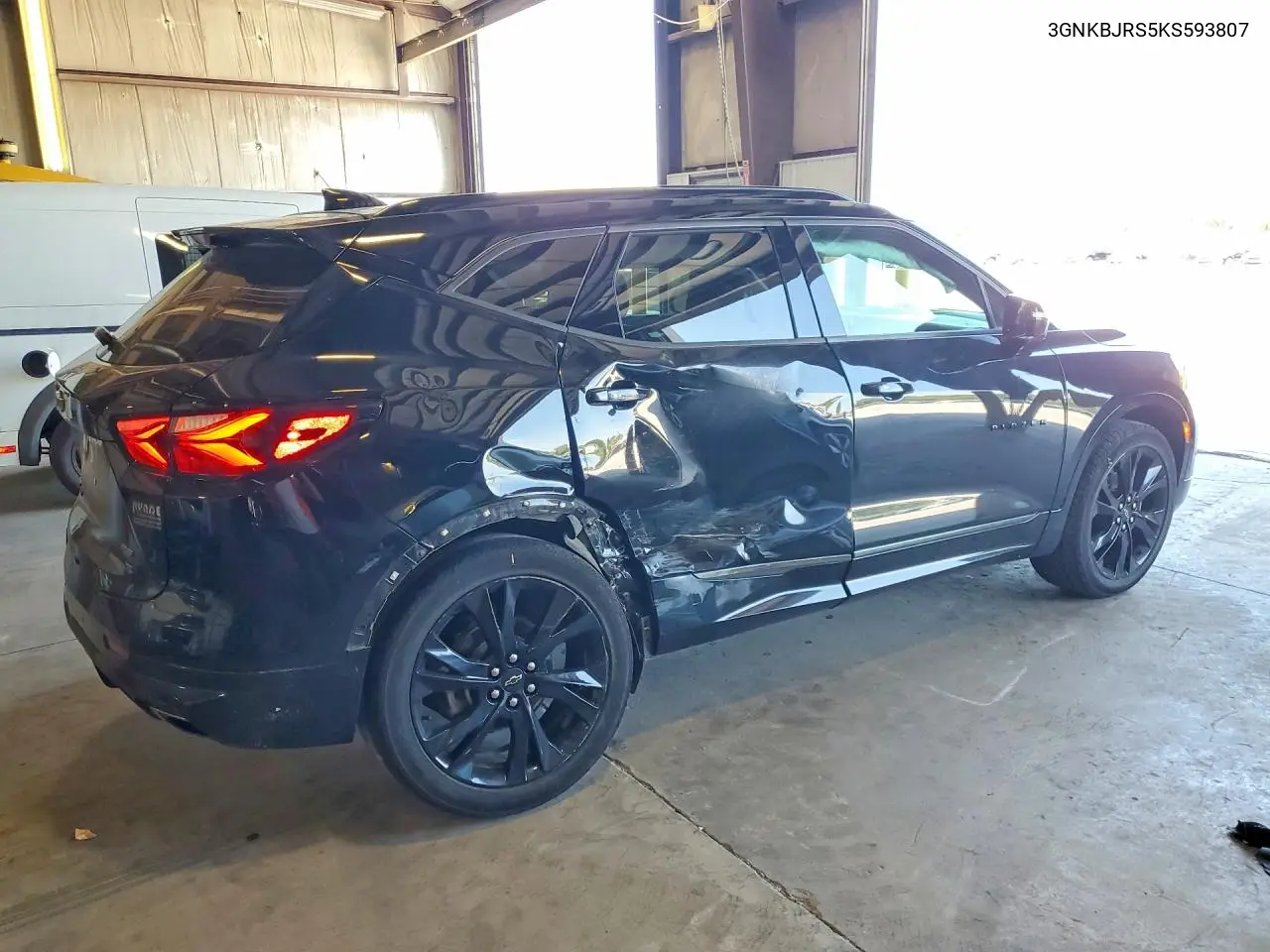 2019 Chevrolet Blazer Rs VIN: 3GNKBJRS5KS593807 Lot: 59992346