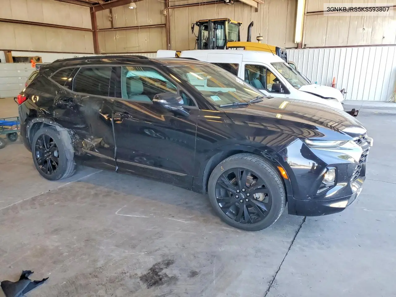 2019 Chevrolet Blazer Rs VIN: 3GNKBJRS5KS593807 Lot: 59992346