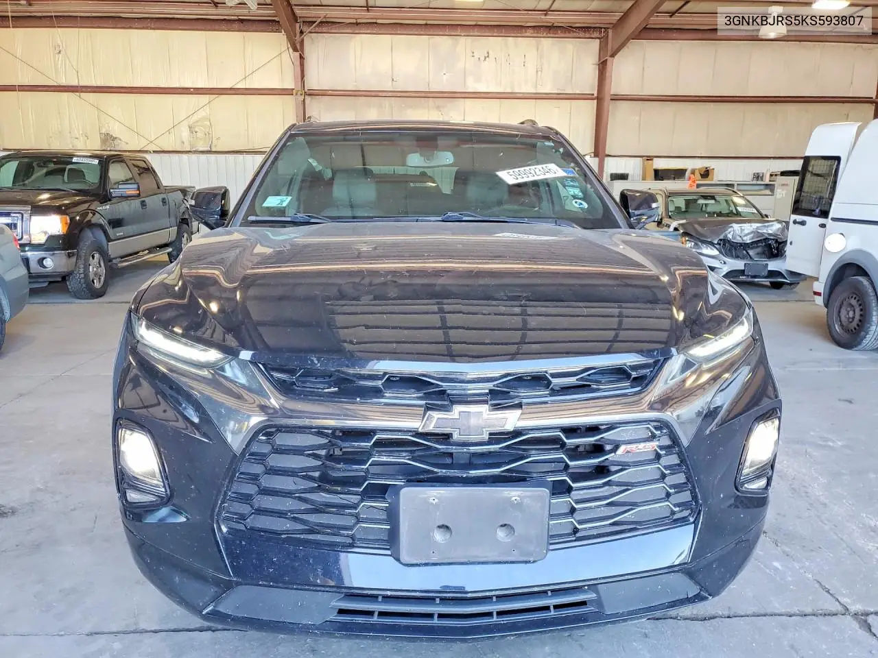 2019 Chevrolet Blazer Rs VIN: 3GNKBJRS5KS593807 Lot: 59992346