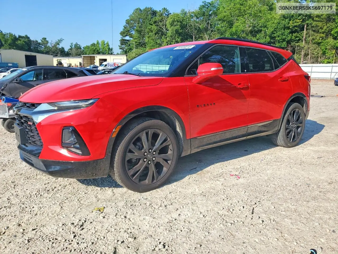 2019 Chevrolet Blazer Rs VIN: 3GNKBERS8KS697179 Lot: 59999016