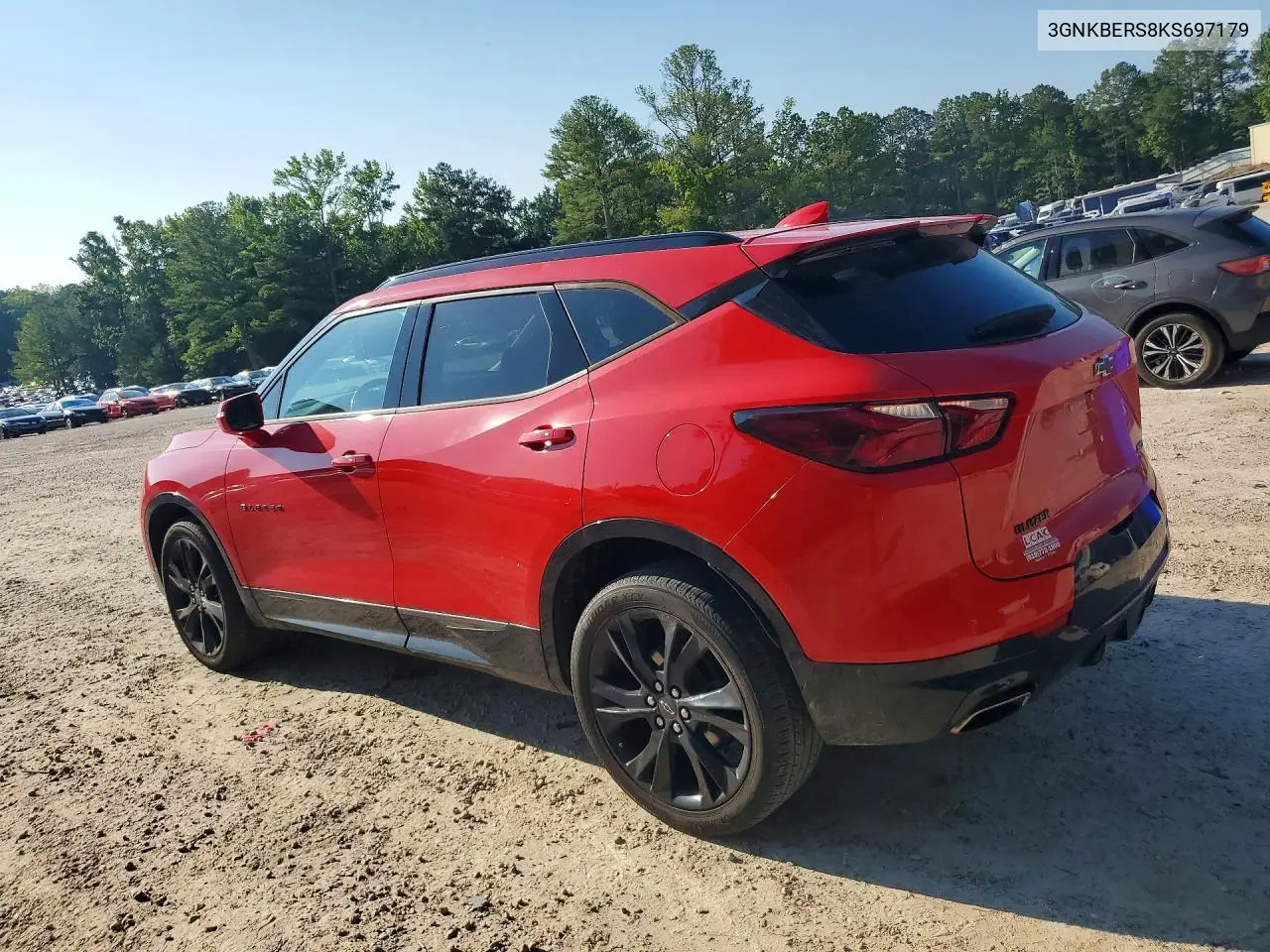 2019 Chevrolet Blazer Rs VIN: 3GNKBERS8KS697179 Lot: 59999016