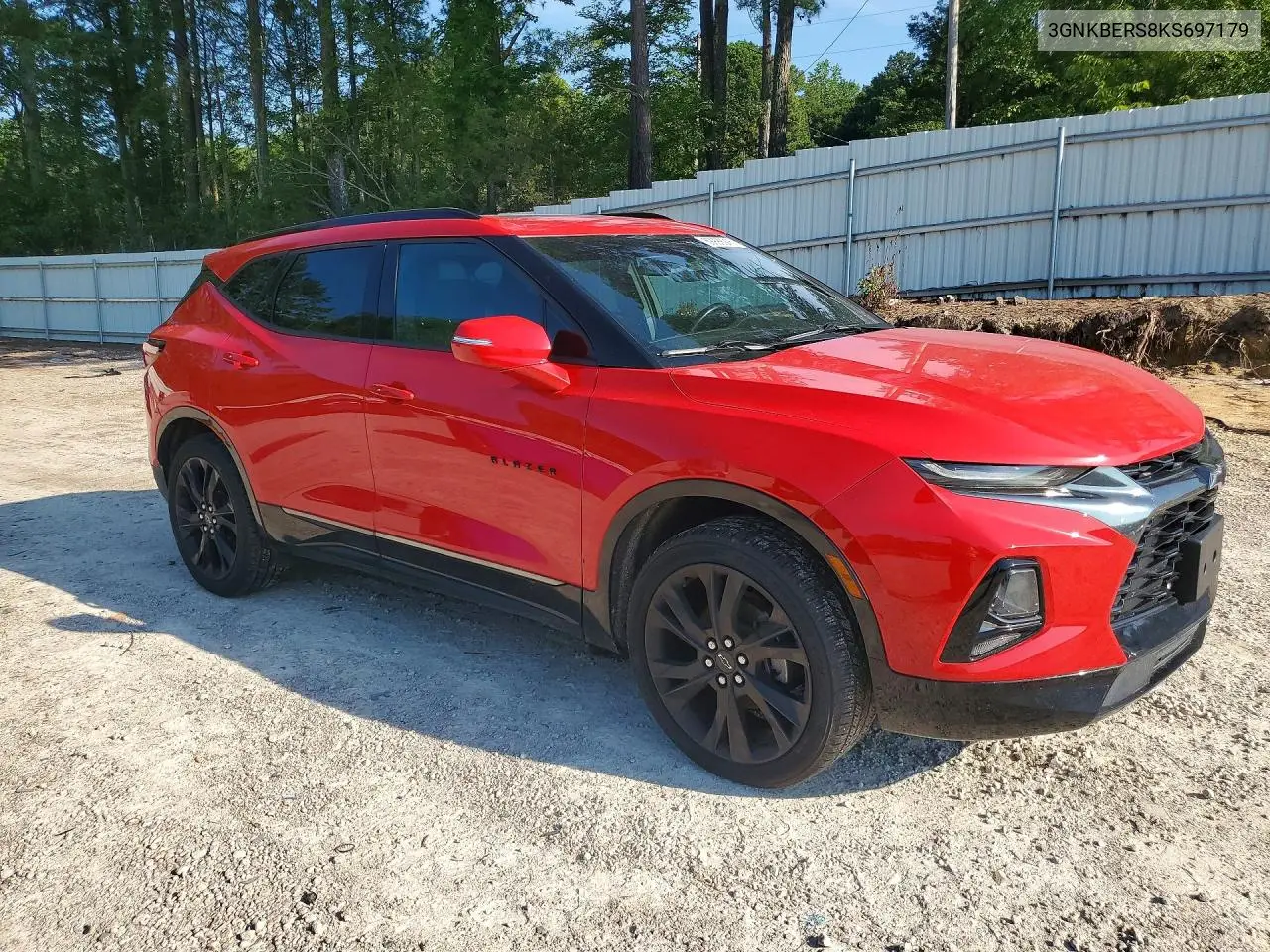 2019 Chevrolet Blazer Rs VIN: 3GNKBERS8KS697179 Lot: 59999016