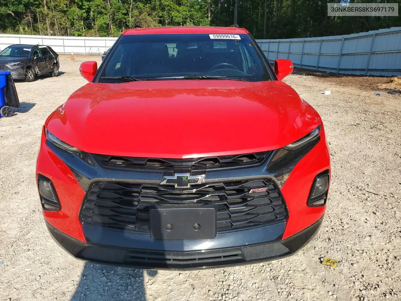 2019 Chevrolet Blazer Rs VIN: 3GNKBERS8KS697179 Lot: 59999016