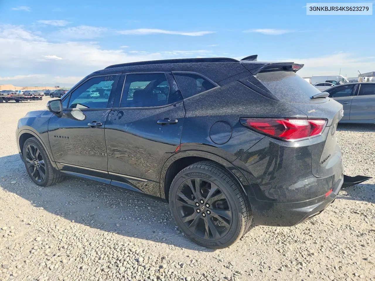 2019 Chevrolet Blazer Rs VIN: 3GNKBJRS4KS623279 Lot: 60078946