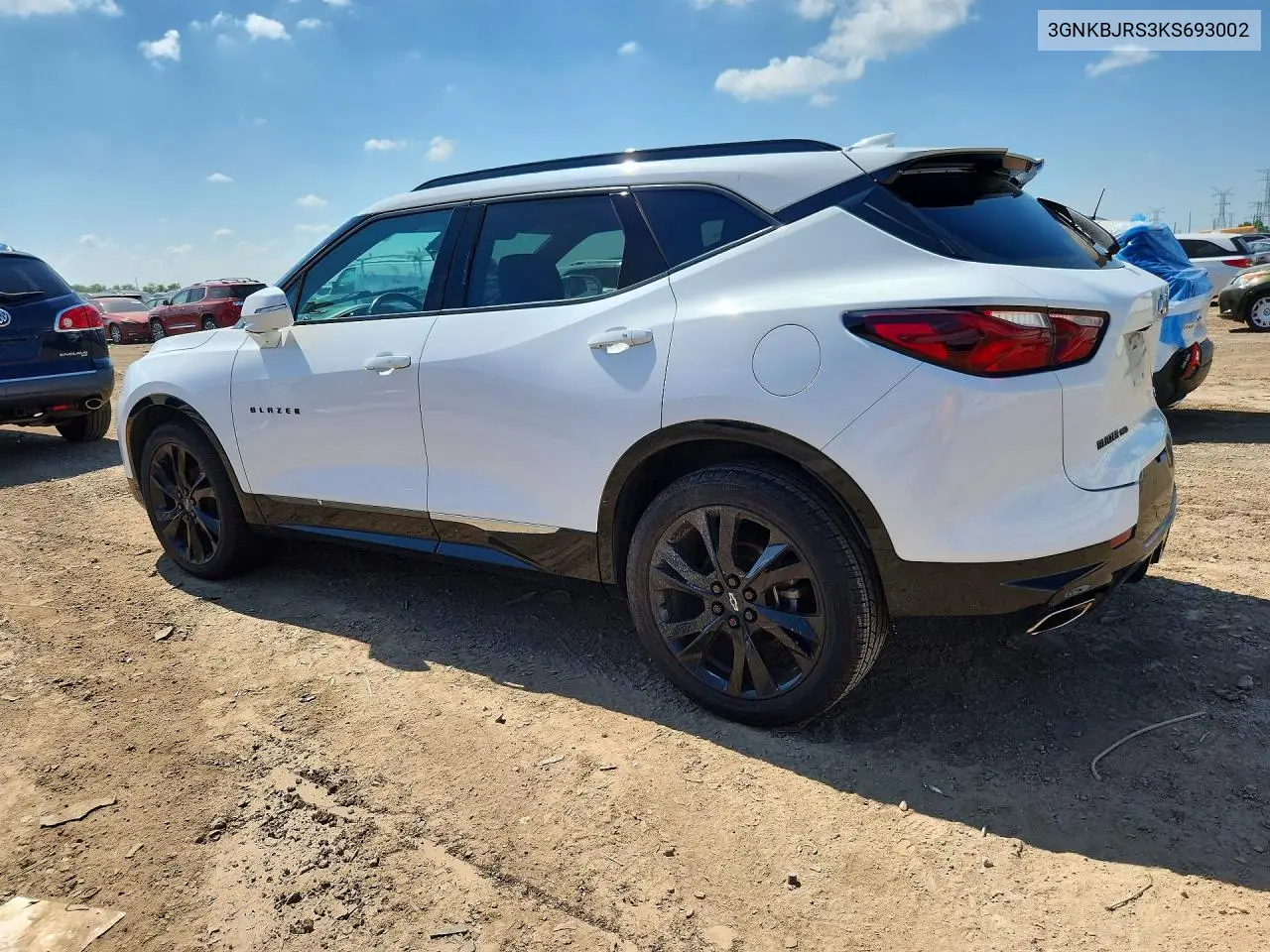 2019 Chevrolet Blazer Rs VIN: 3GNKBJRS3KS693002 Lot: 60379996