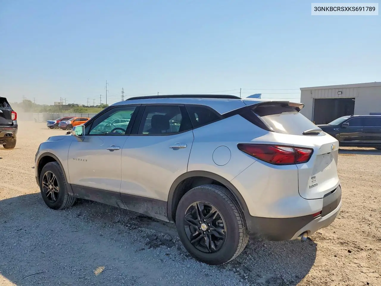 2019 Chevrolet Blazer 2Lt VIN: 3GNKBCRSXKS691789 Lot: 60635366