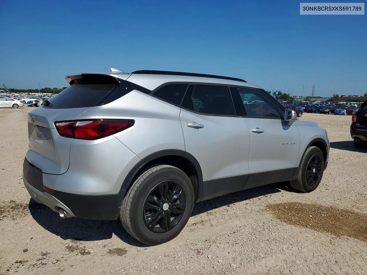 2019 Chevrolet Blazer 2Lt VIN: 3GNKBCRSXKS691789 Lot: 60635366