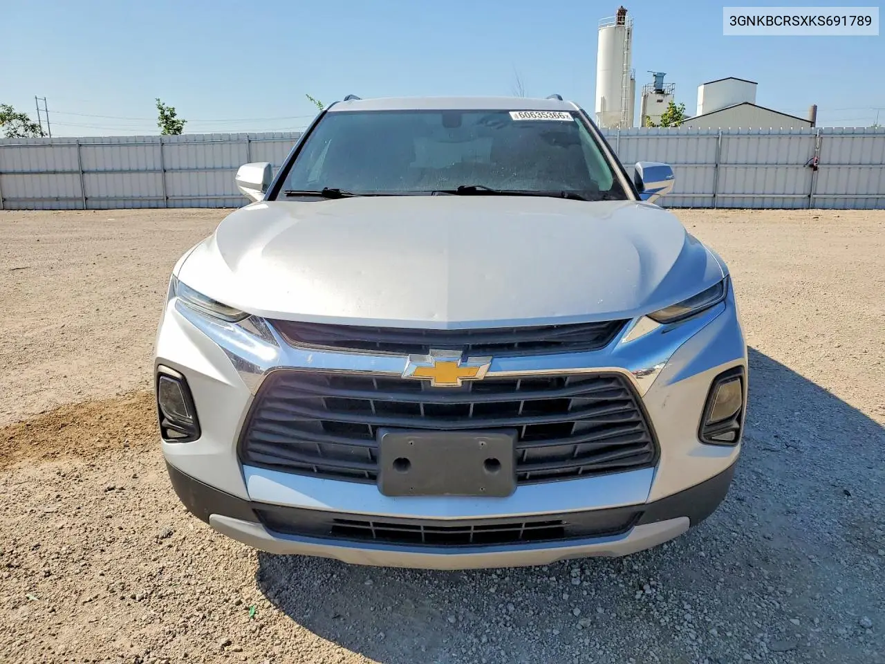 2019 Chevrolet Blazer 2Lt VIN: 3GNKBCRSXKS691789 Lot: 60635366