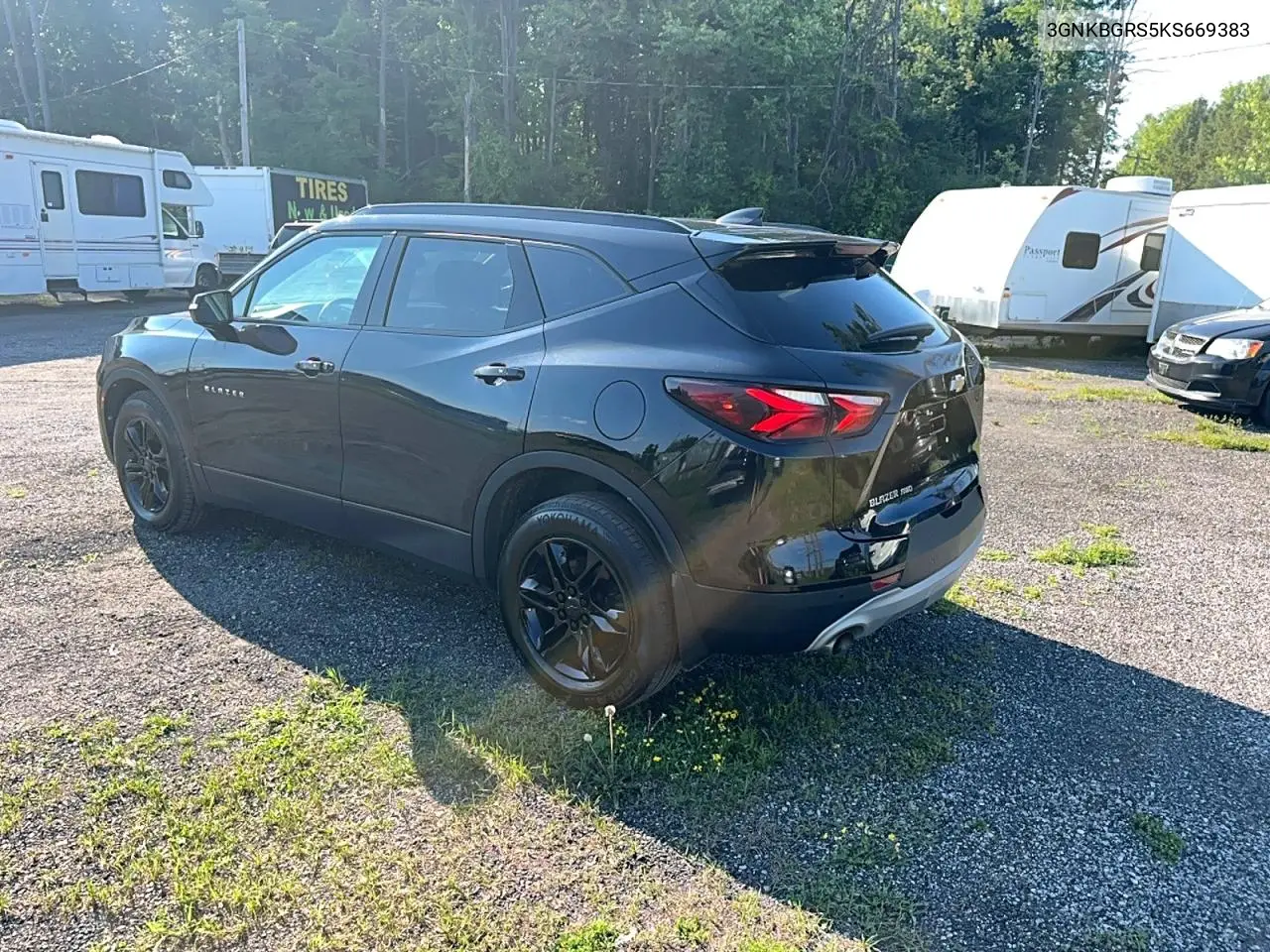 2019 Chevrolet Blazer 2Lt VIN: 3GNKBGRS5KS669383 Lot: 60723246
