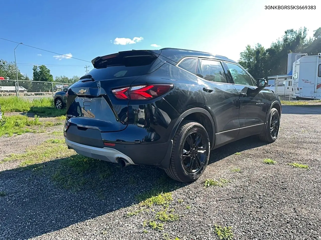2019 Chevrolet Blazer 2Lt VIN: 3GNKBGRS5KS669383 Lot: 60723246