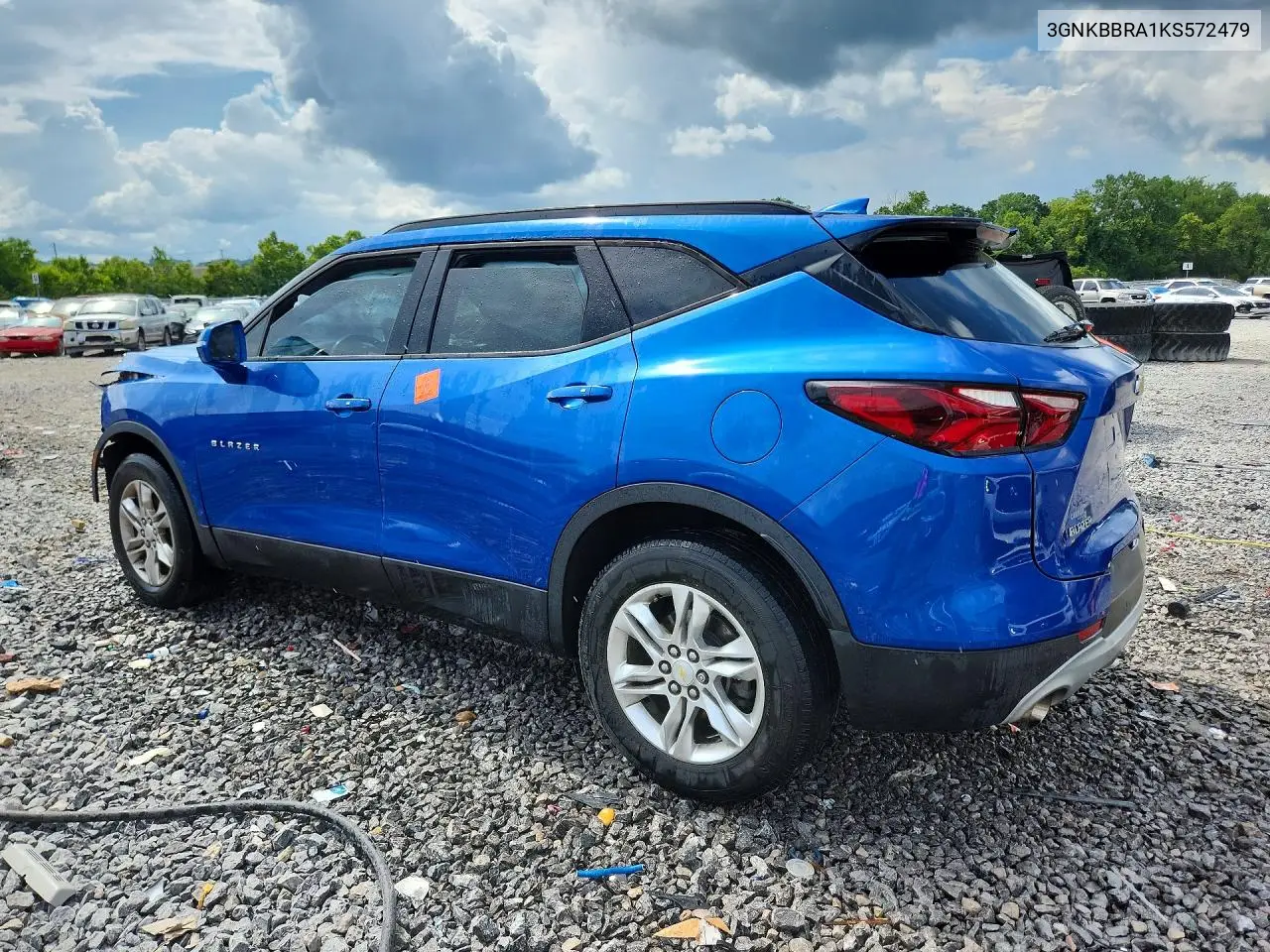 2019 Chevrolet Blazer 1Lt VIN: 3GNKBBRA1KS572479 Lot: 60964426