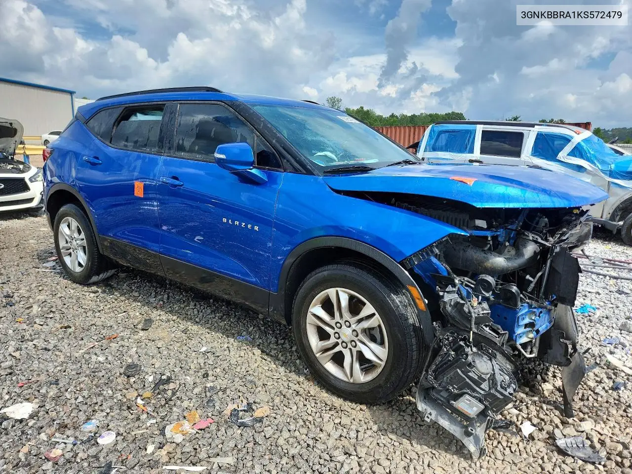 2019 Chevrolet Blazer 1Lt VIN: 3GNKBBRA1KS572479 Lot: 60964426