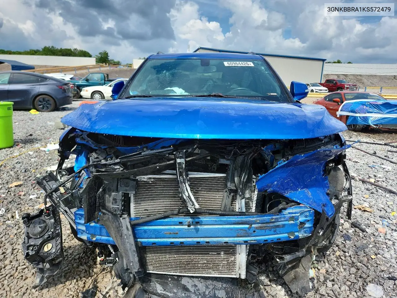 2019 Chevrolet Blazer 1Lt VIN: 3GNKBBRA1KS572479 Lot: 60964426