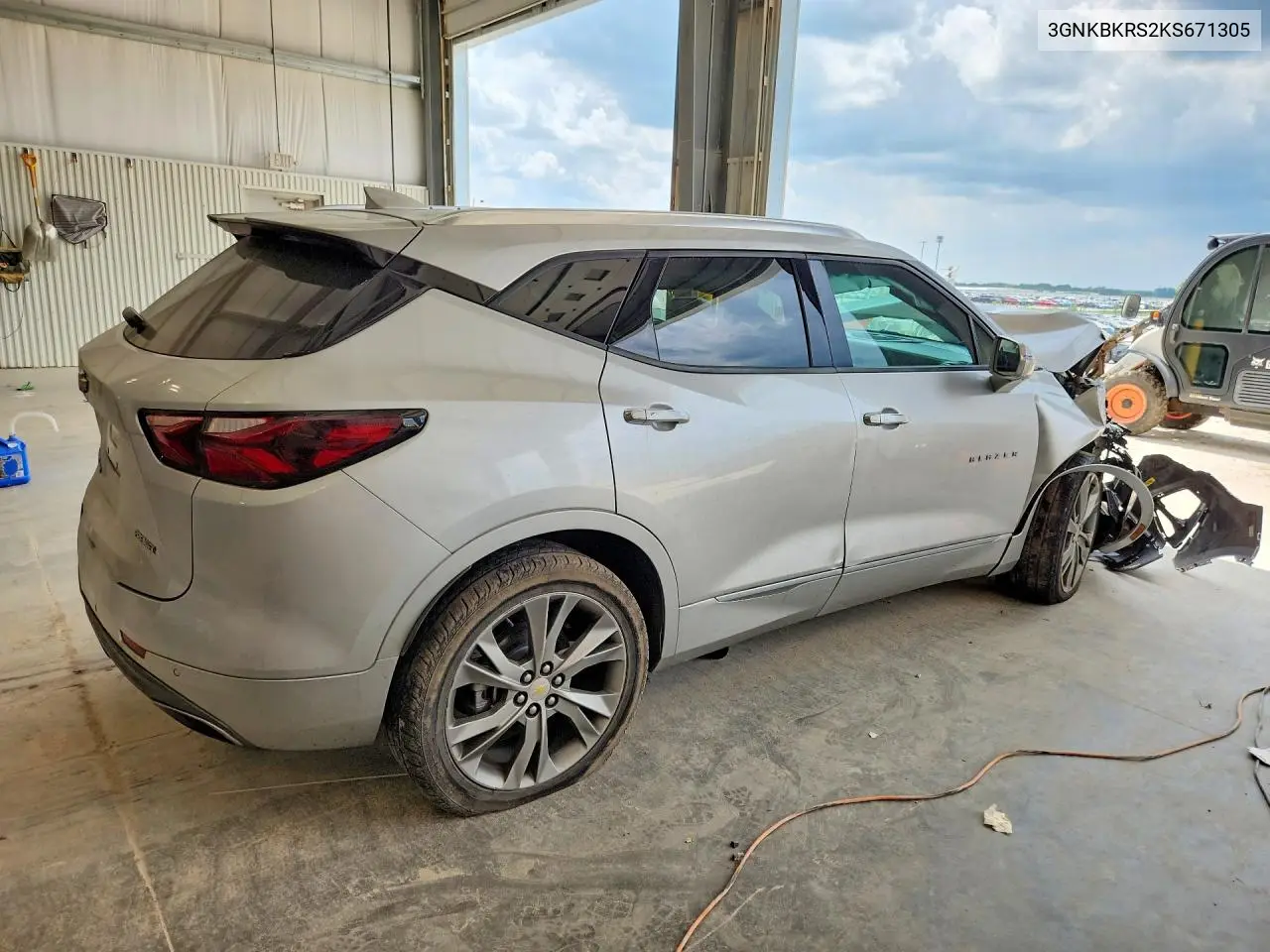 2019 Chevrolet Blazer Premier VIN: 3GNKBKRS2KS671305 Lot: 61419616