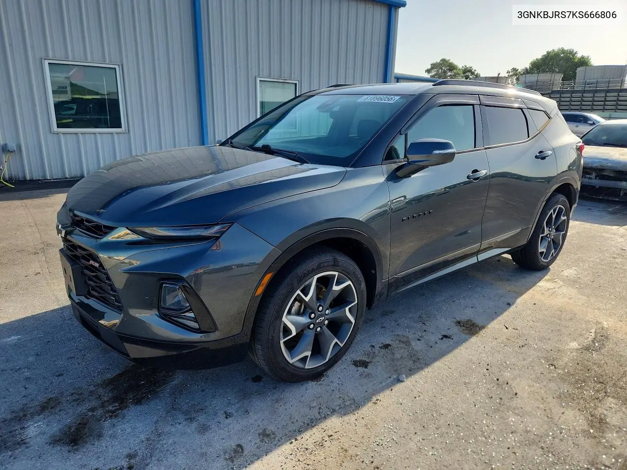 2019 Chevrolet Blazer Rs VIN: 3GNKBJRS7KS666806 Lot: 61896056