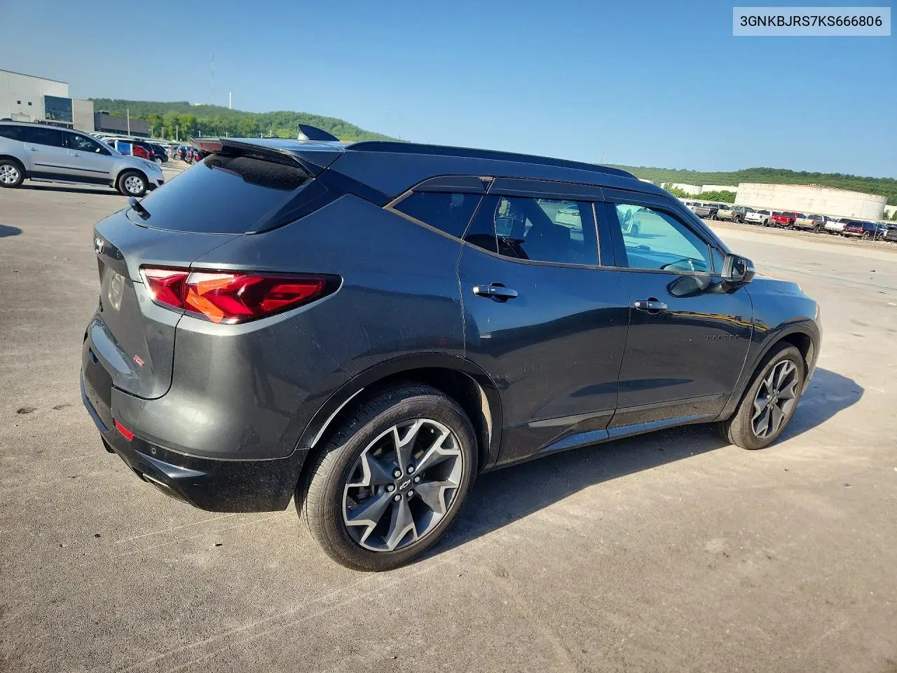 2019 Chevrolet Blazer Rs VIN: 3GNKBJRS7KS666806 Lot: 61896056