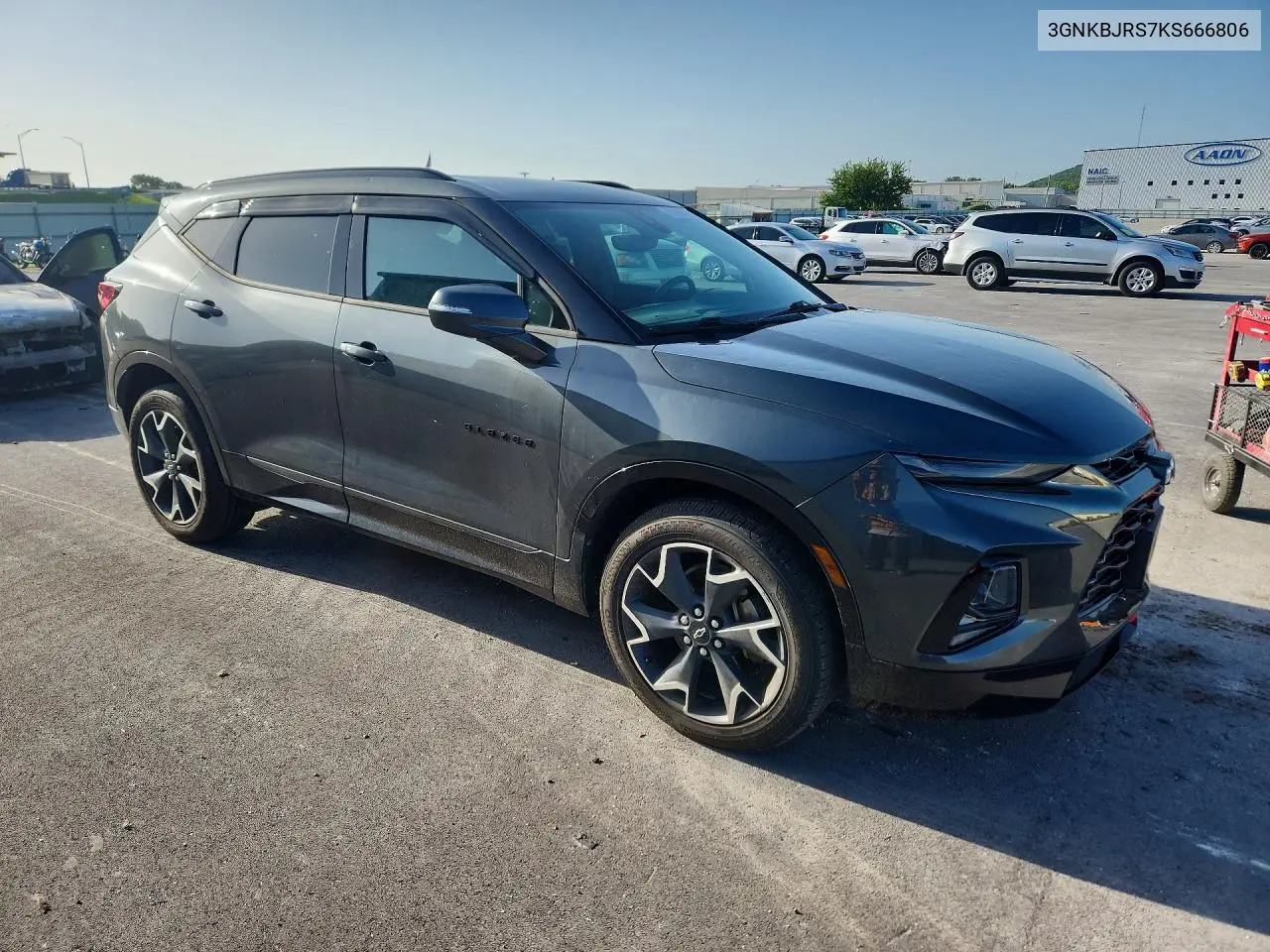 2019 Chevrolet Blazer Rs VIN: 3GNKBJRS7KS666806 Lot: 61896056