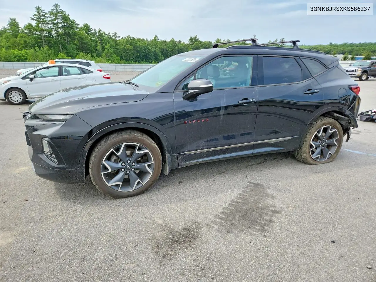 2019 Chevrolet Blazer Rs VIN: 3GNKBJRSXKS586237 Lot: 62038626
