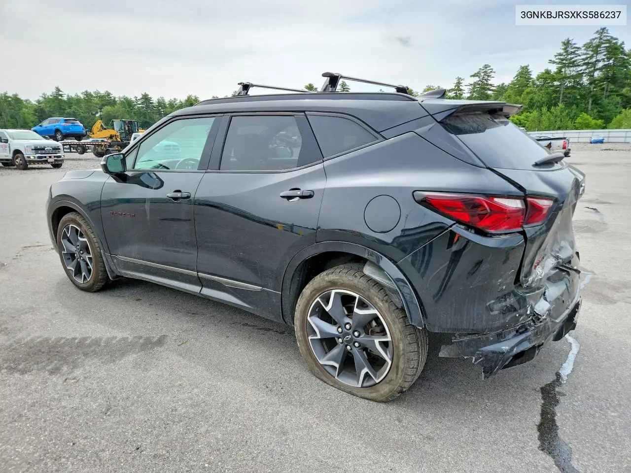 2019 Chevrolet Blazer Rs VIN: 3GNKBJRSXKS586237 Lot: 62038626