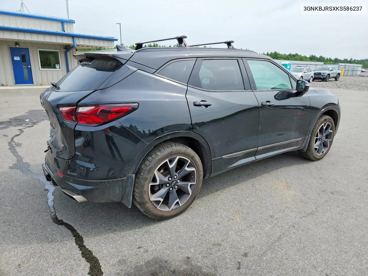 2019 Chevrolet Blazer Rs VIN: 3GNKBJRSXKS586237 Lot: 62038626
