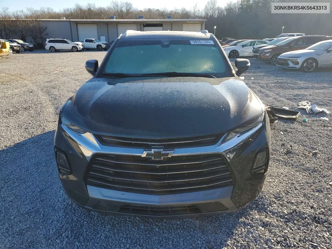 2019 Chevrolet Blazer Premier VIN: 3GNKBKRS4KS643313 Lot: 98551105