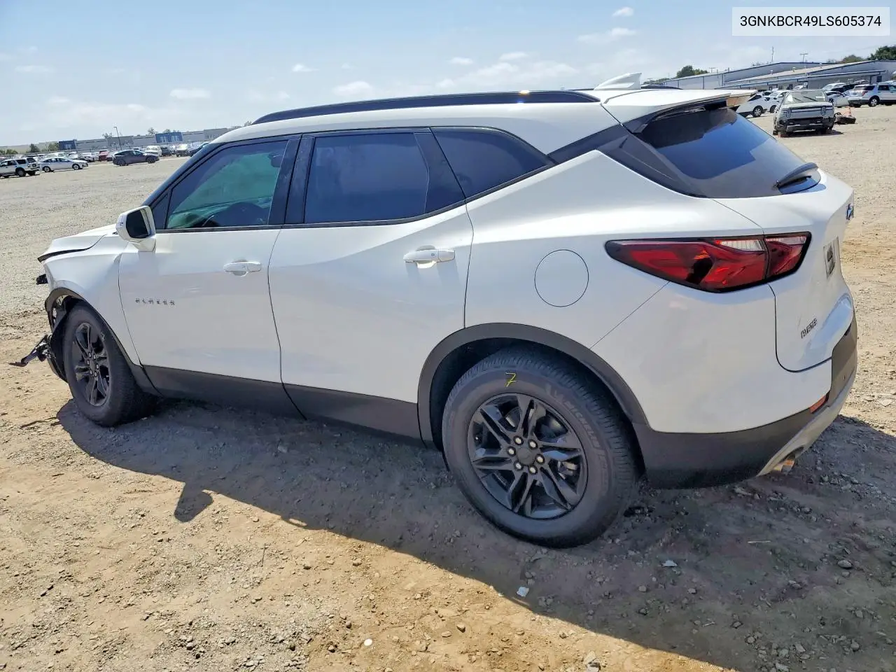 2020 Chevrolet Blazer 2Lt VIN: 3GNKBCR49LS605374 Lot: 56361556